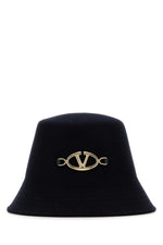 Navy Blue Logo Bucket Hat 1