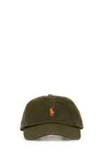Army green cotton baseball cap 1