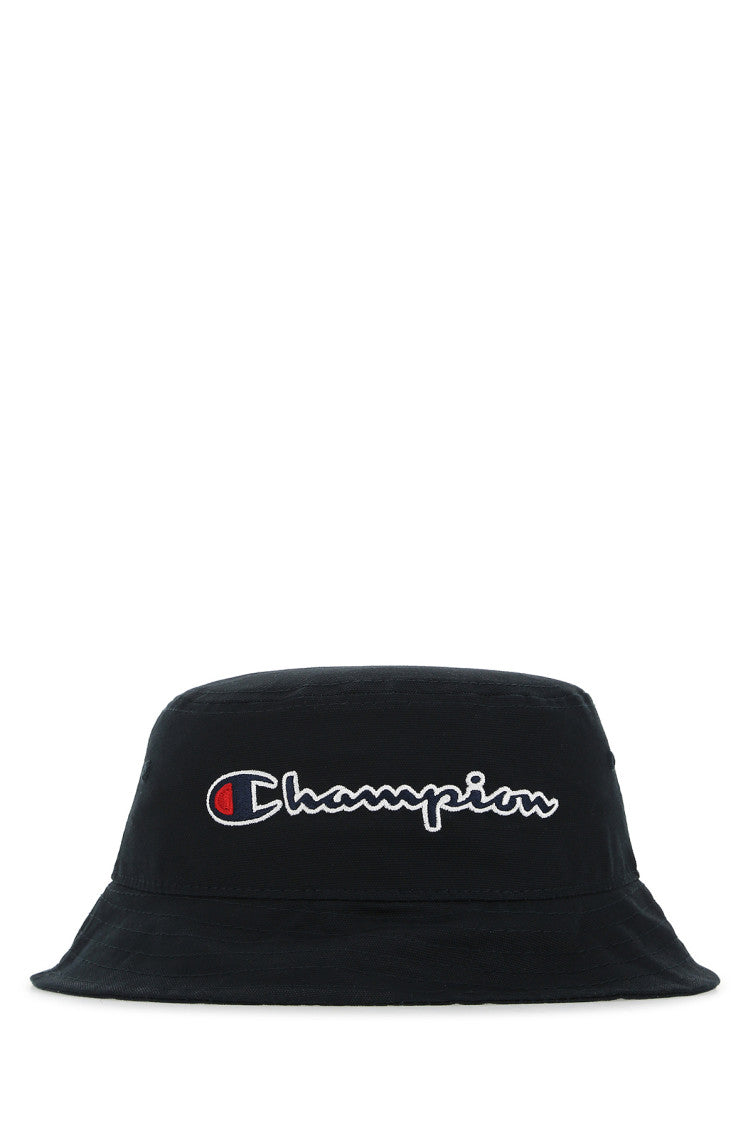 Black cotton bucket hat 1