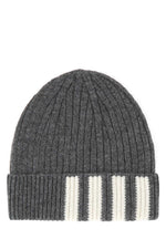 Grey Iconic Beanie Hat 1