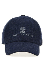 Dark Blue Logo Baseball Cap 1