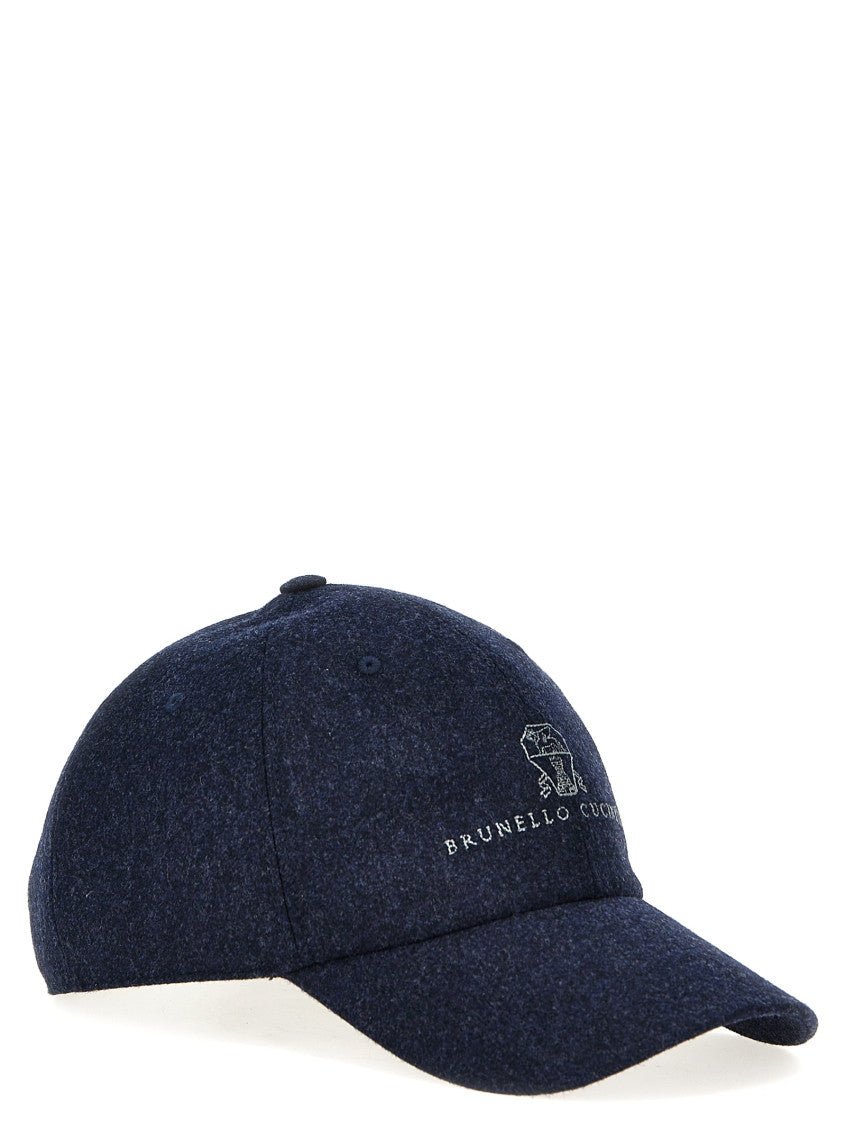 Dark Blue Logo Baseball Cap 2