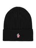 Black Logo Beanie Hat 1