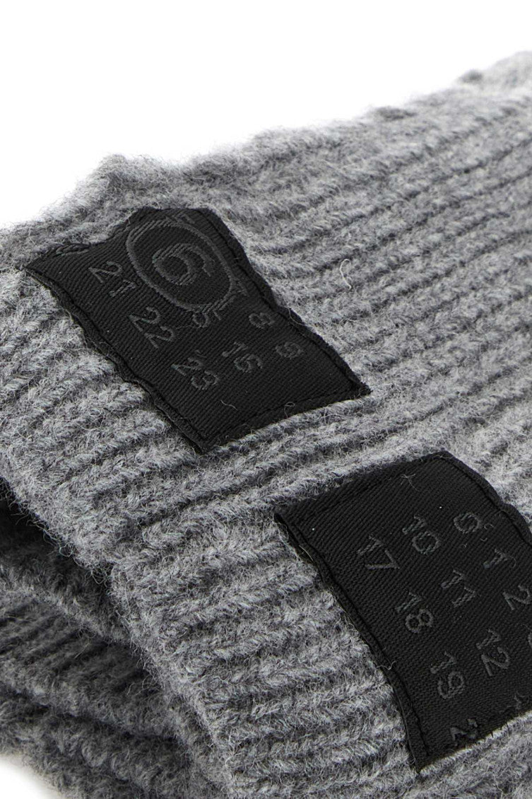 Grey Logo Gloves 2