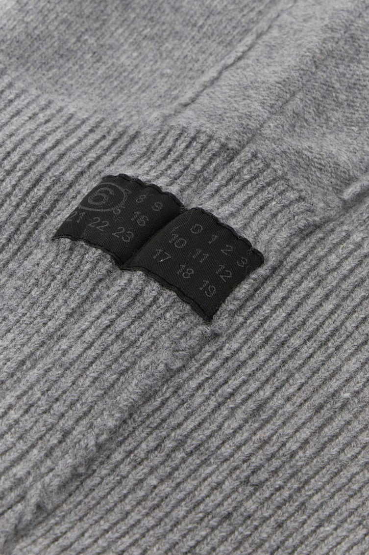 Grey Logo Balaclava Hat 2