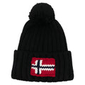 Black Logo Beanie Cap 1