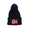 Navy Blue Logo Beanie Cap 1