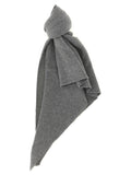 Grey Knitted Scarf 1