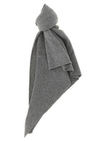 Grey Knitted Scarf 1