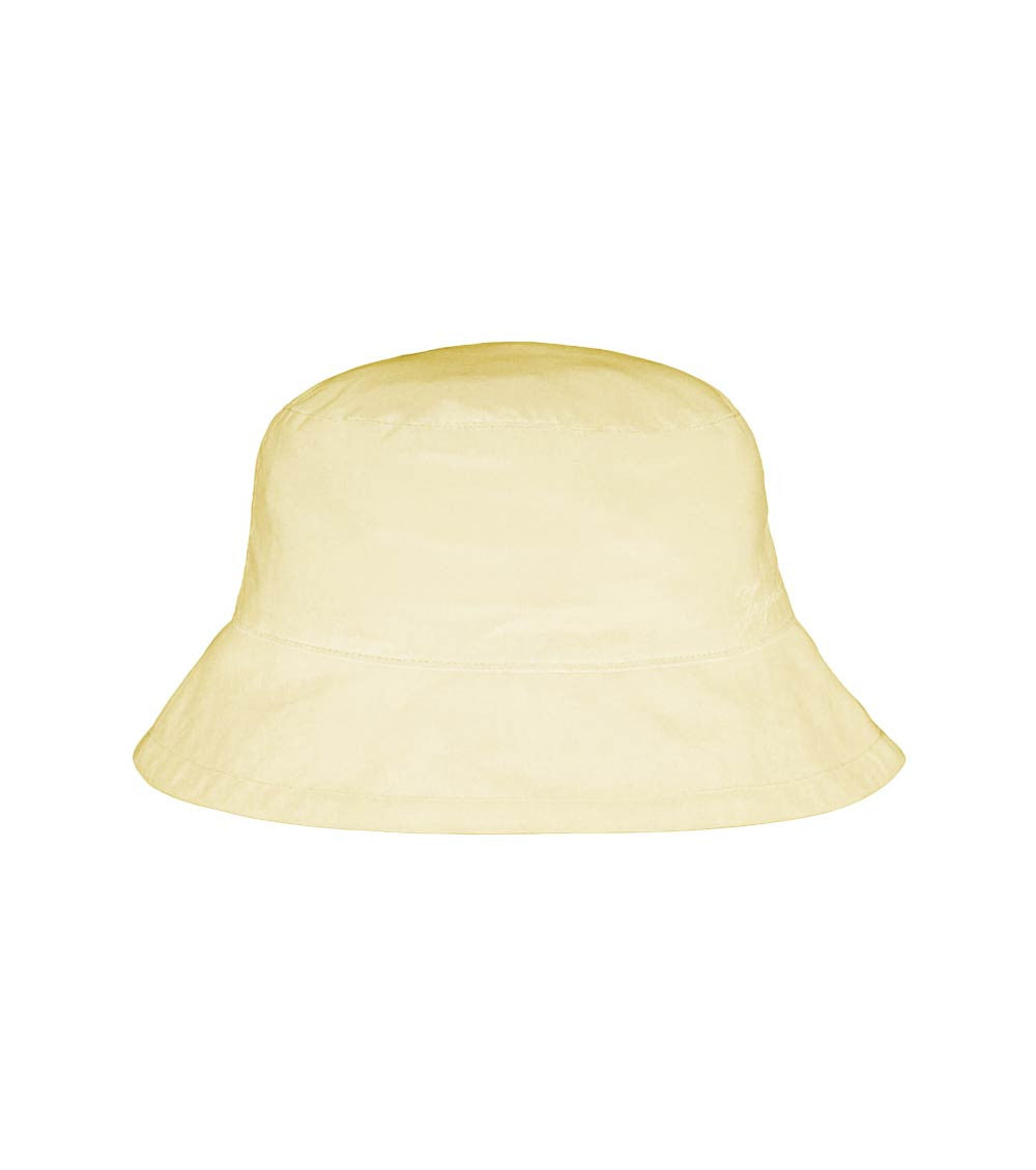 Light Yellow Solid Bucket Hat 1