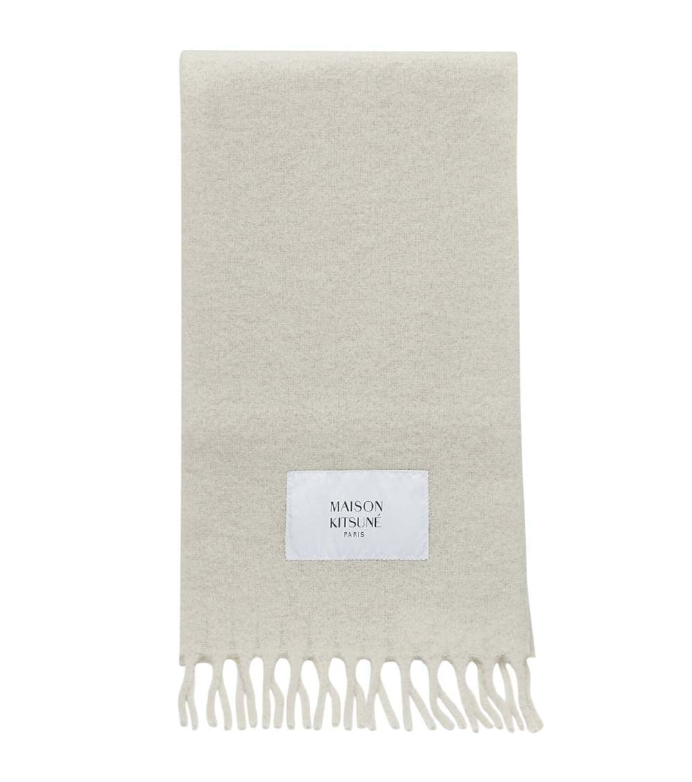 Beige Solid Scarf 1