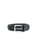 Blue Woven Buckle Belt 1