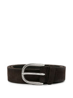 Brown Engraved Buckle Belt 1