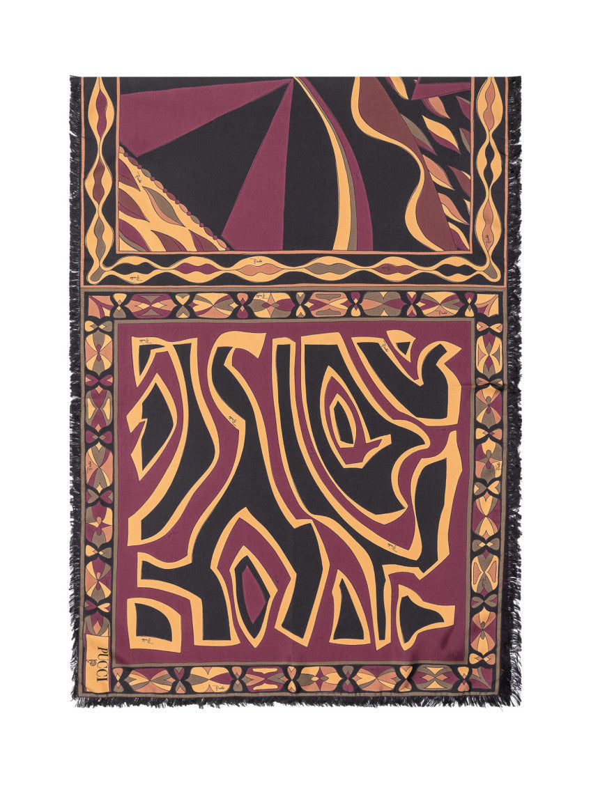 Multicolor Abstract Pattern Scarf 1