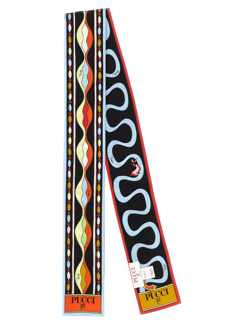 Multicolor Printed Bandana Scarf 2