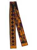 Brown Printed Bandana Scarf 1
