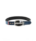 Blue Logo Buckle Belt 1