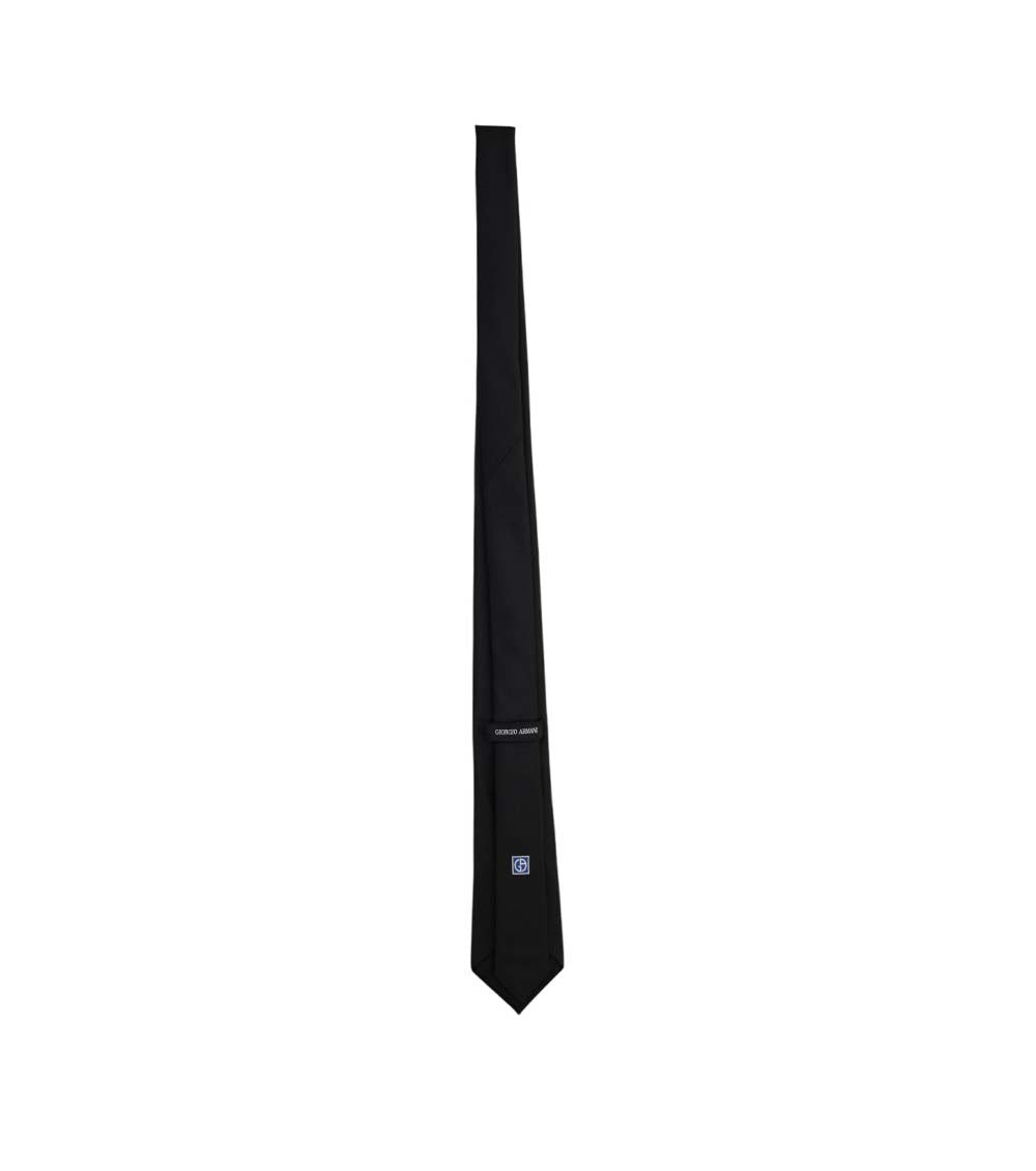 Black Silk Tie 3