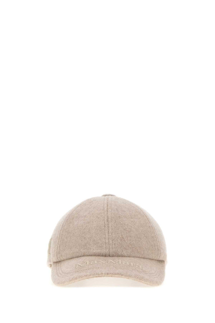 Beige Logo Baseball Cap 2