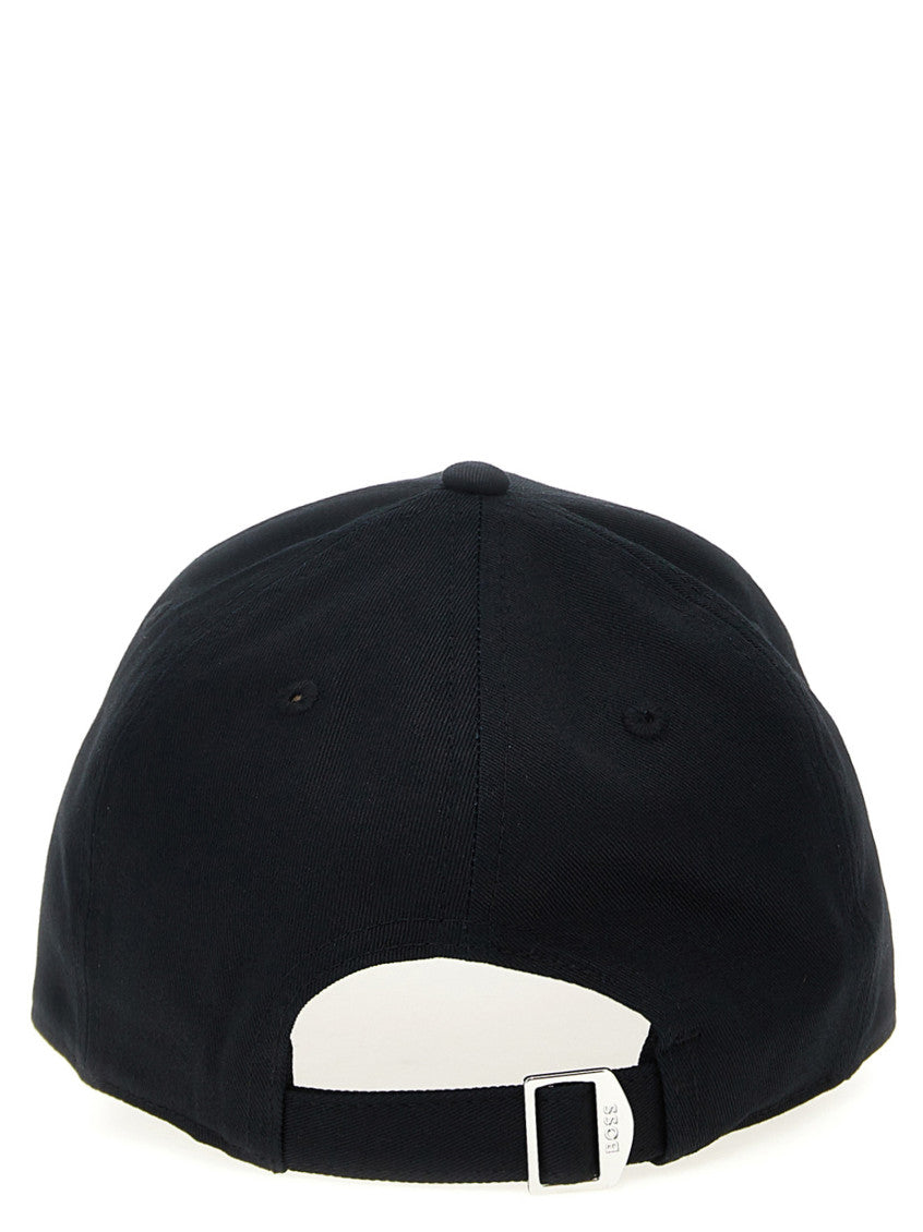 Black Logo Embroidery Baseball Hat 3