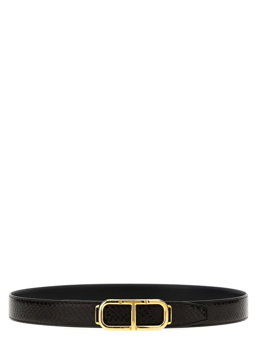 Multicolor Logo reversible belt 1