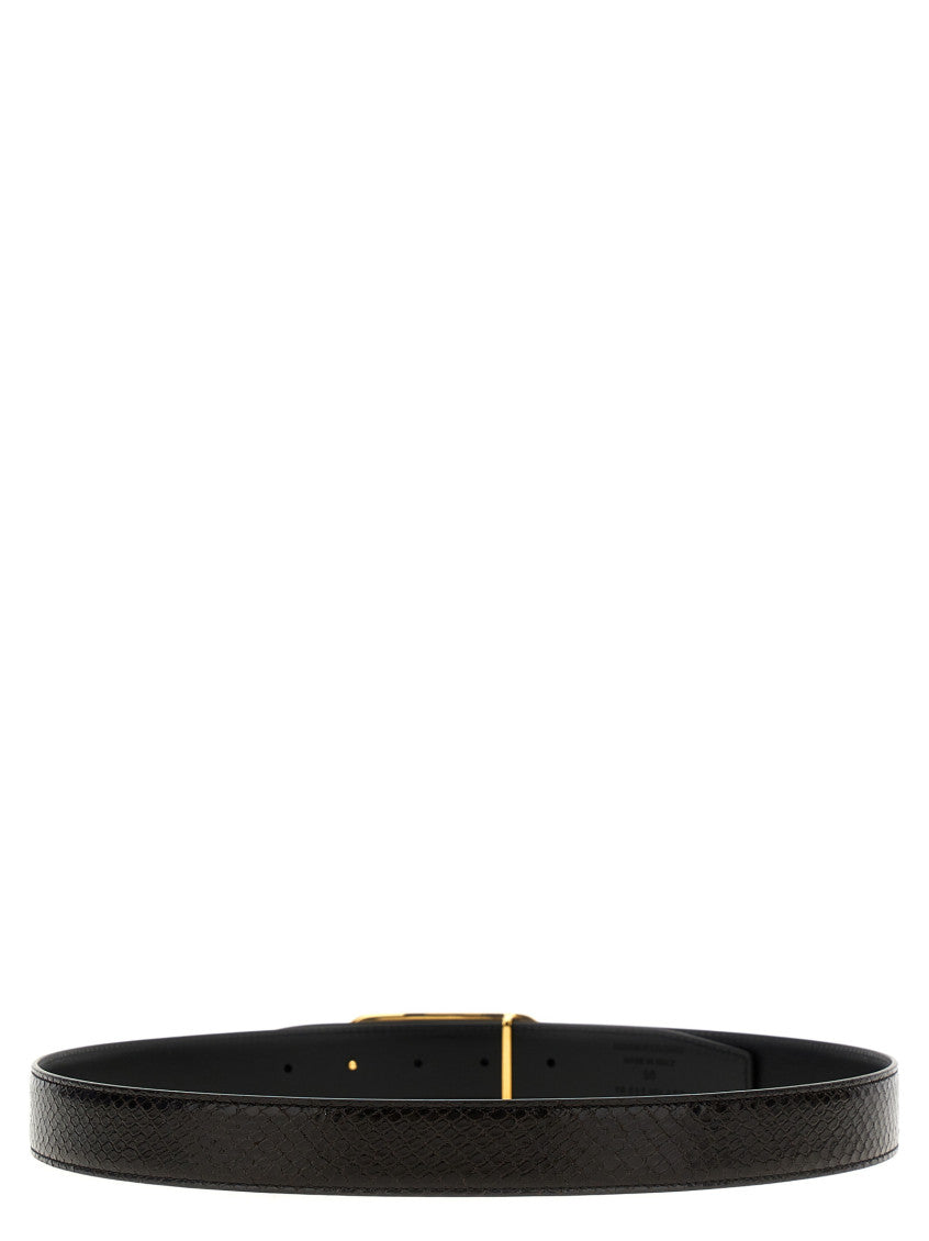 Multicolor Logo reversible belt 3