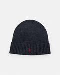 Dark Grey wool Beanie Cap 1