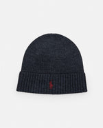 Dark Grey wool Beanie Cap 1