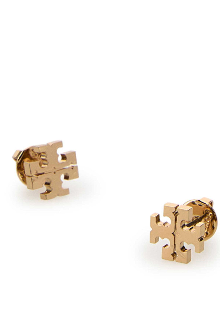 Golden Logo Earrings 2