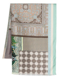 Grey Lago Di Como Printed Scarf 1