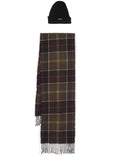 Brown Beanie & scarf set 1