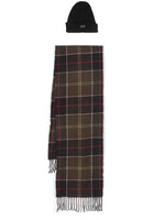 Brown Beanie & scarf set 1