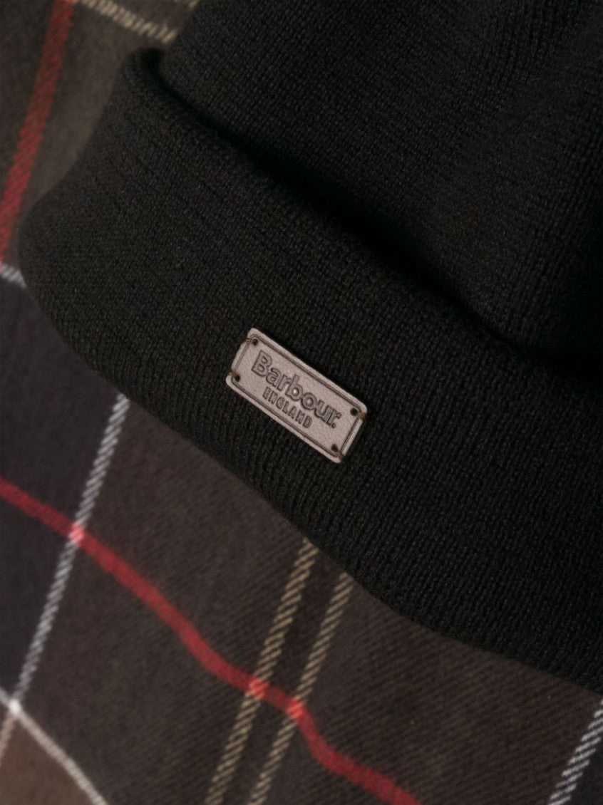 Brown Beanie & scarf set 2