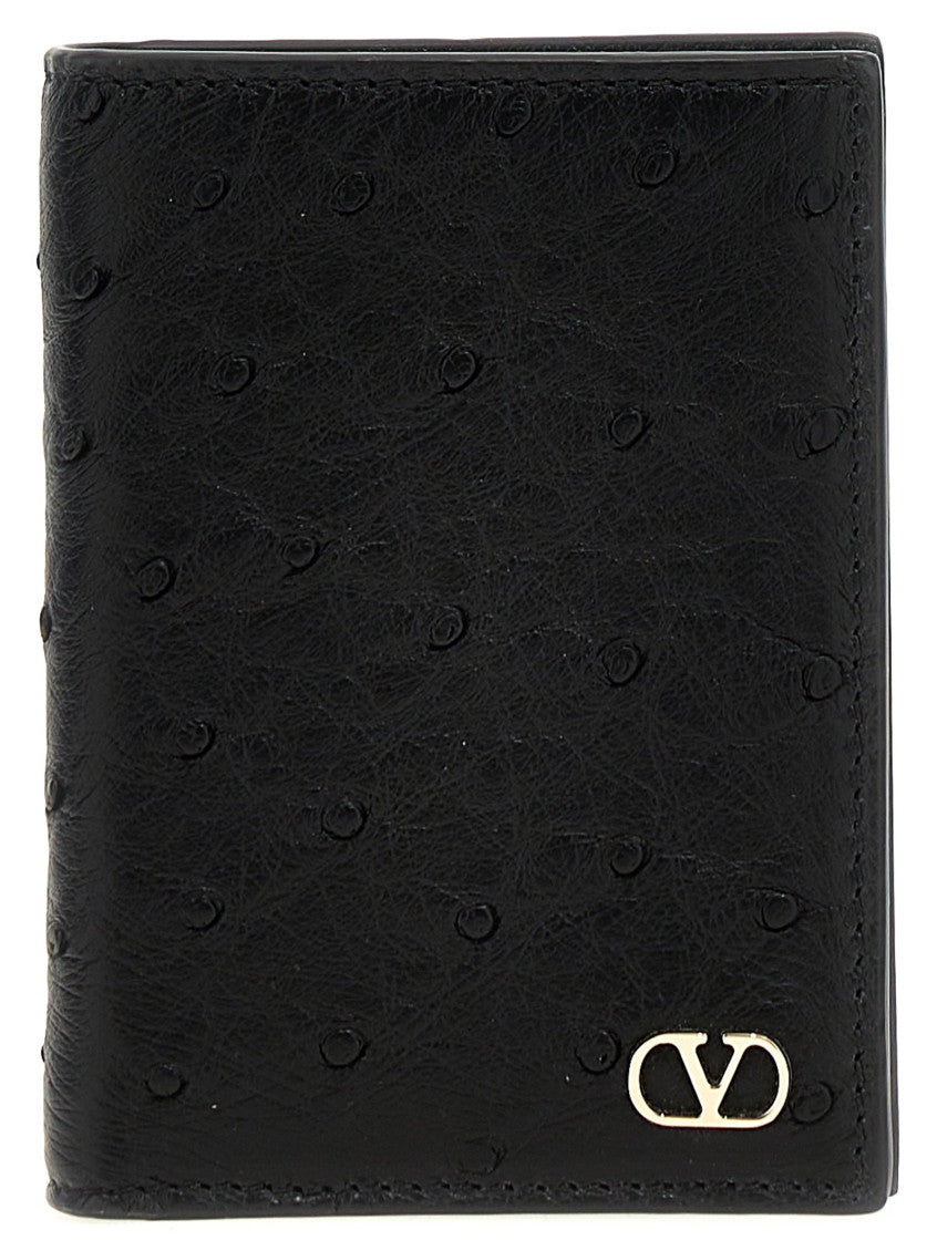 Black Vertical VLogo Wallet 1