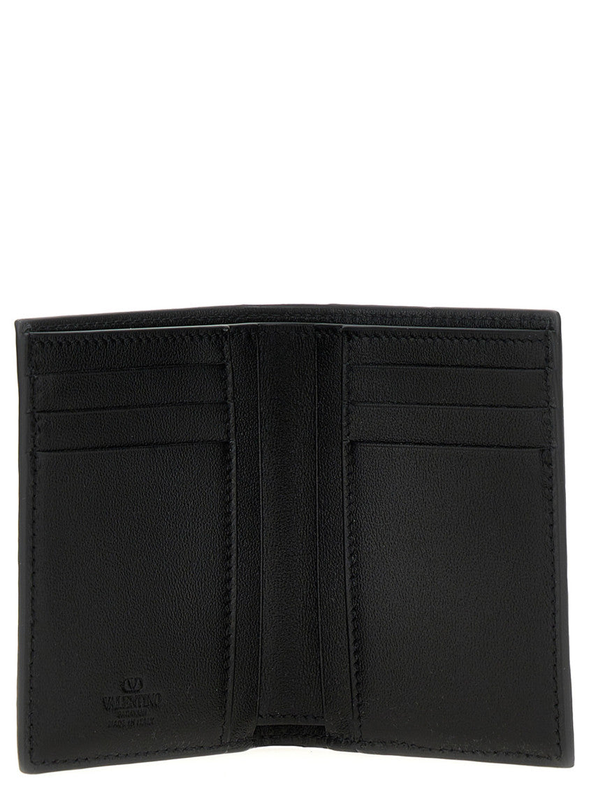 Black Vertical VLogo Wallet 3