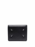 Black Four Stitches Wallet 1