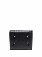 Black Four Stitches Wallet 1