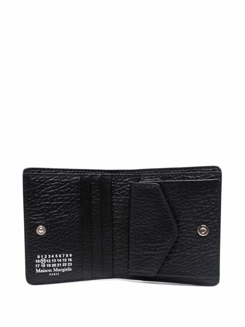 Black Four Stitches Wallet 2