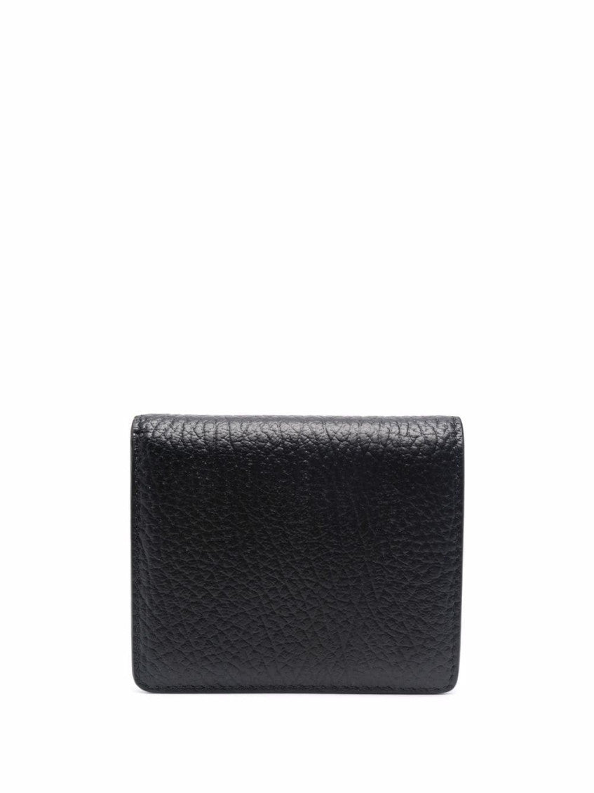 Black Four Stitches Wallet 3