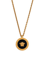 Golden Medusa Pendant Necklace 1