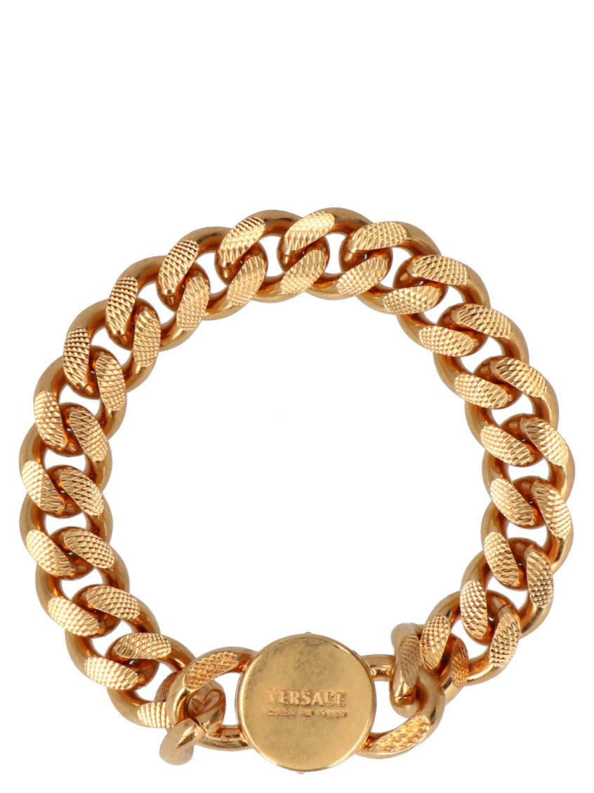 Gold 'Medusa Chain' Bracelet 2