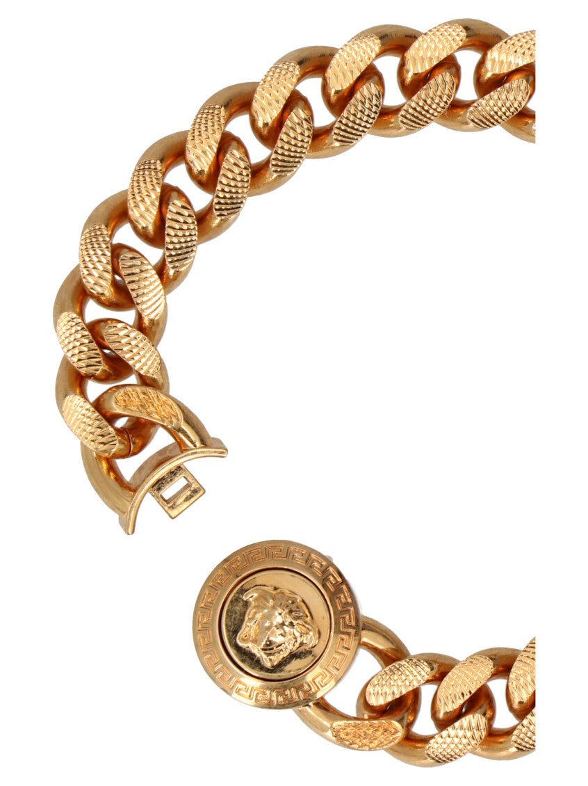 Gold 'Medusa Chain' Bracelet 3