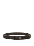 Black Woven Adjustable Belt 1