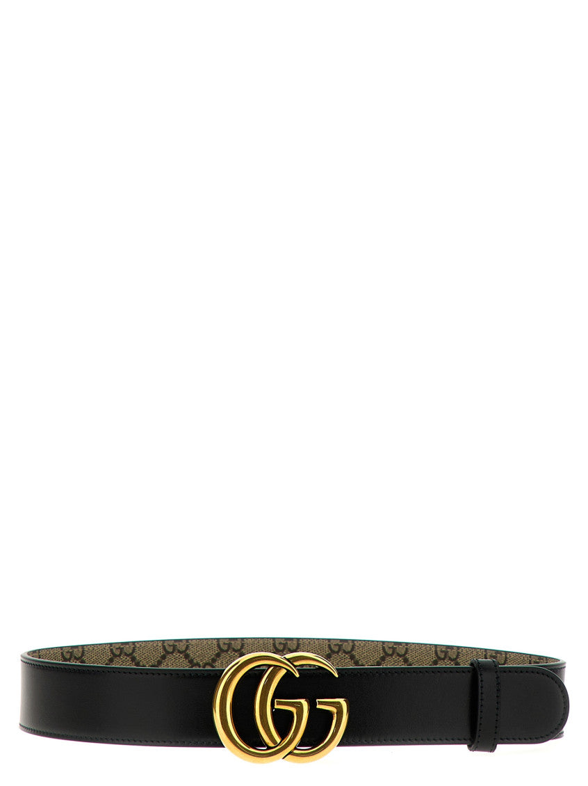 Beige 'GG Supreme’ reversible belt 2