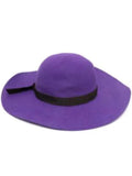 Dark Purple Viola Sun Hat 1