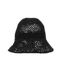 Black Mesh Bucket Hat 1