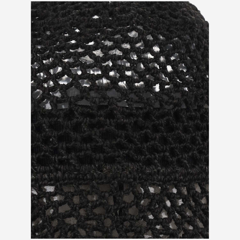 Black Mesh Bucket Hat 4