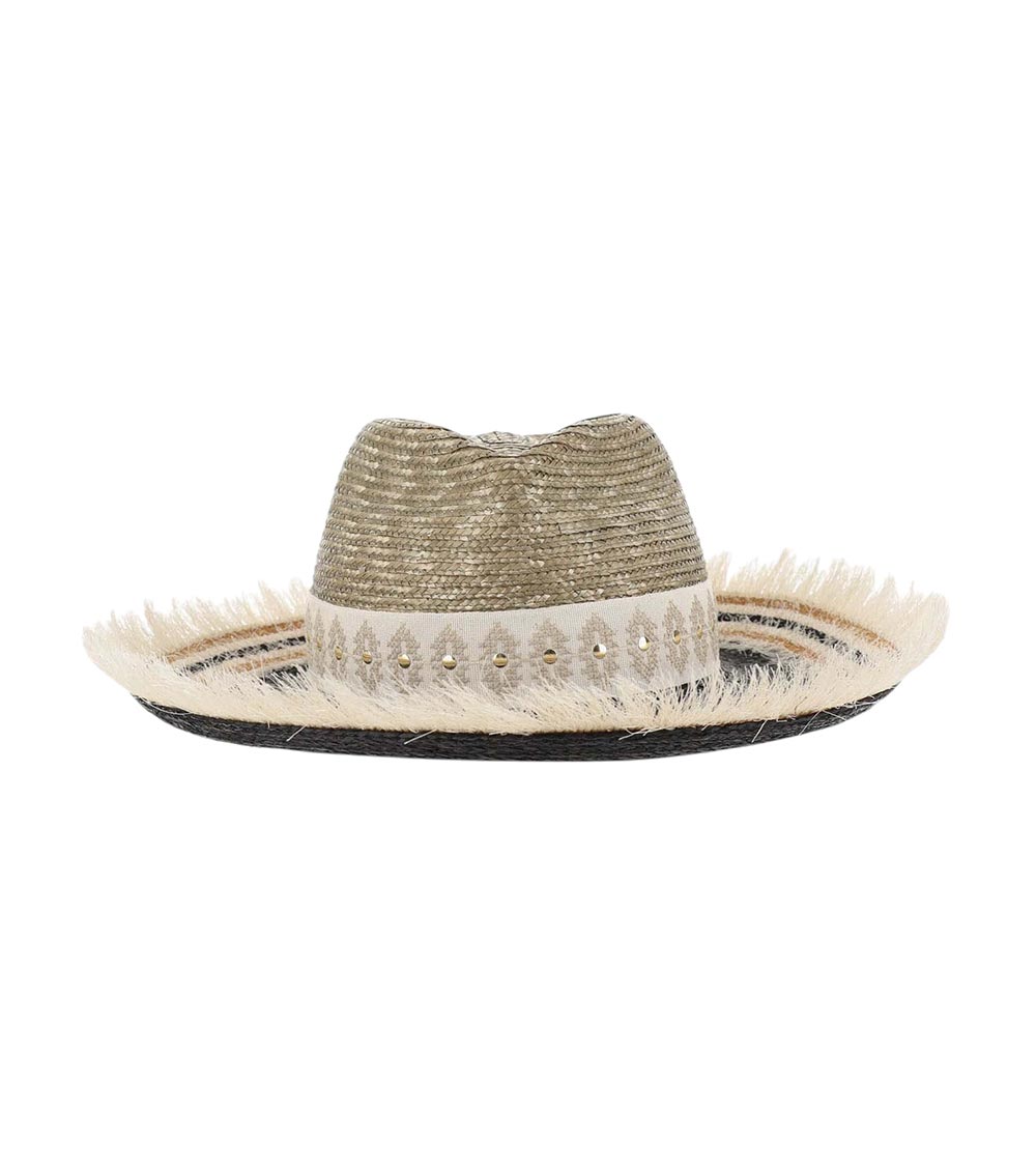 Multicolor Classic Studded Hat 1