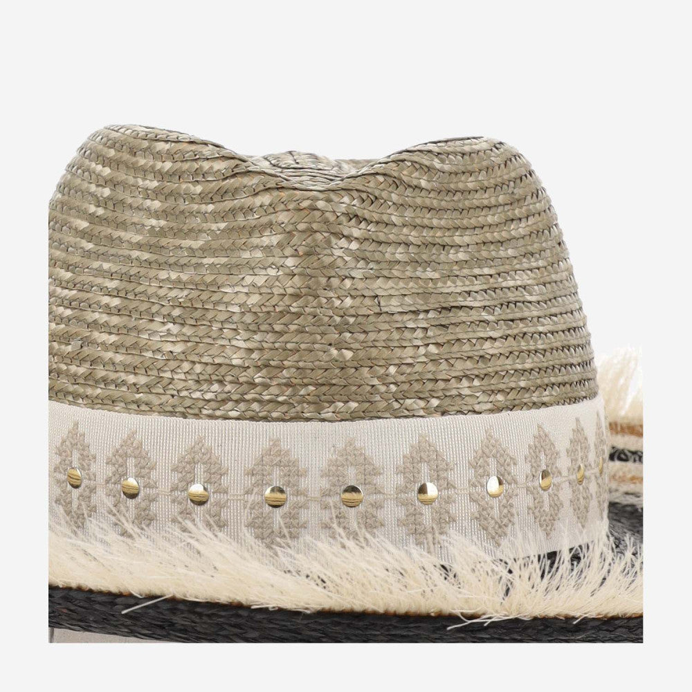 Multicolor Classic Studded Hat 3