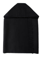 Black Hooded Scarf 1